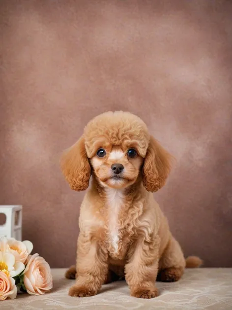 apricot toy poodle