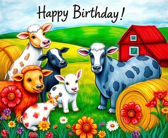 animales carta de cumpleanos