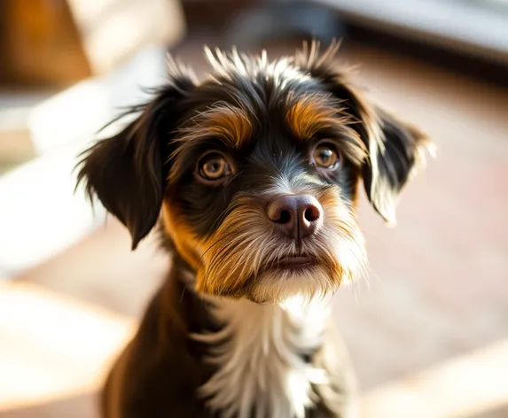 brunette doggy