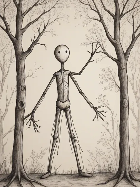 stick man drawing