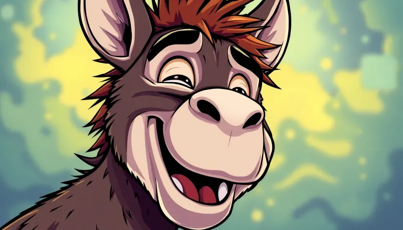 donkey laughing images