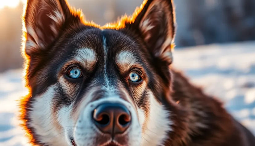 husky that are brown