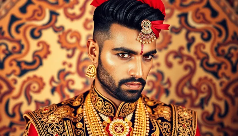 indian hair style men