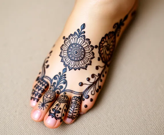 henna for feet