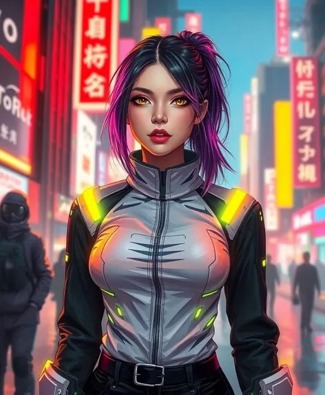 futuristic clothes female