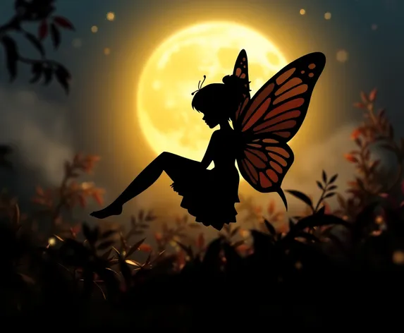 fairy silhouette