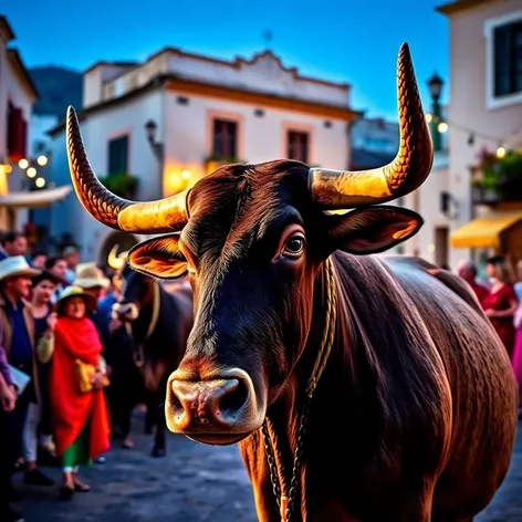 bull festival crete