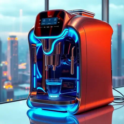 futuristic coffee machine