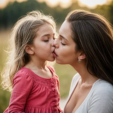 Make mom and daughter