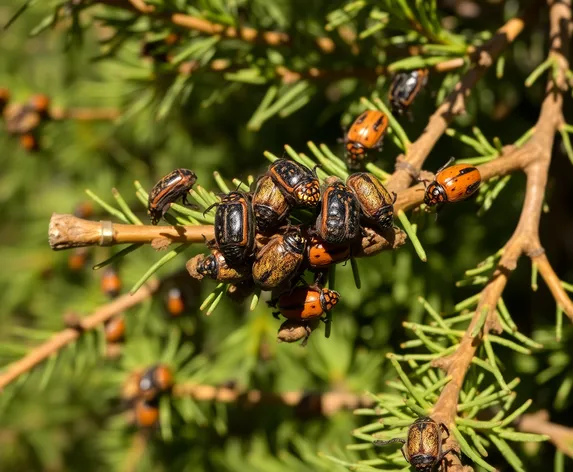 image of japanese beetles