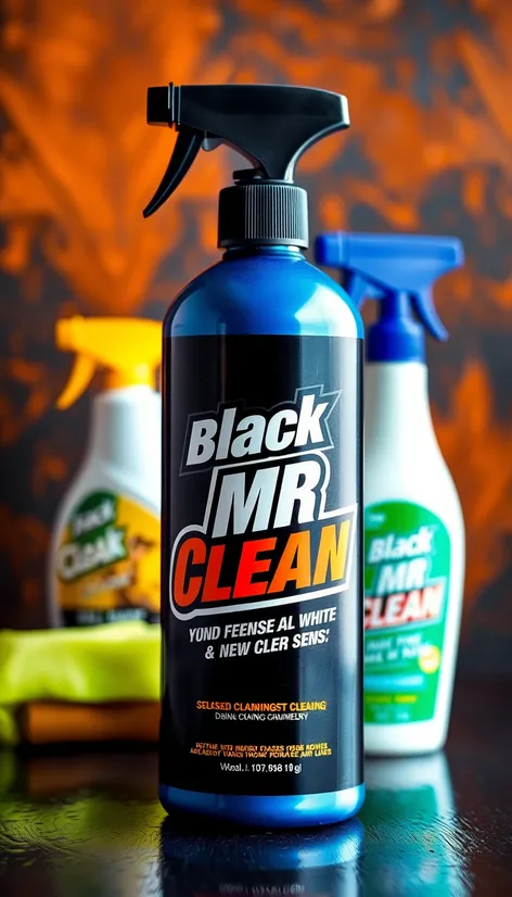 black mr clean