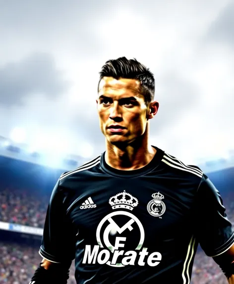 ronaldo real madrid black