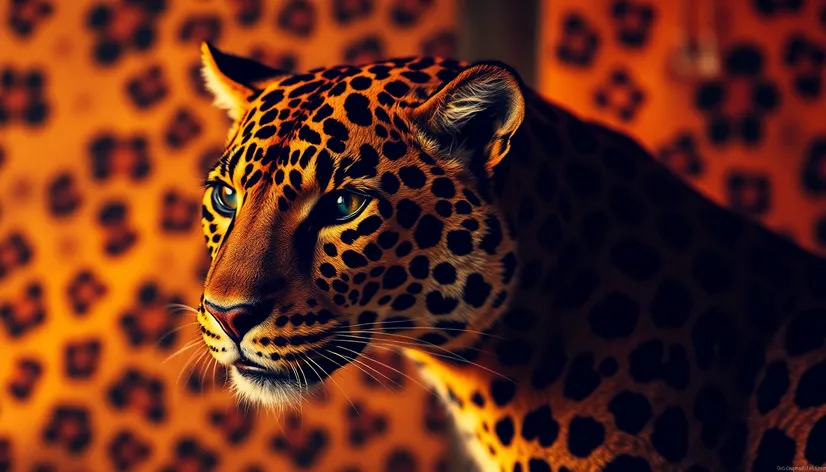 leopard print wallpaper