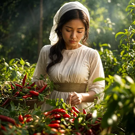 Seorang wanita cantik Indonesia