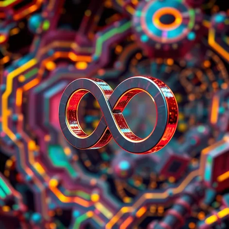 3d infinity sign