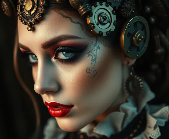 steam punk makeup