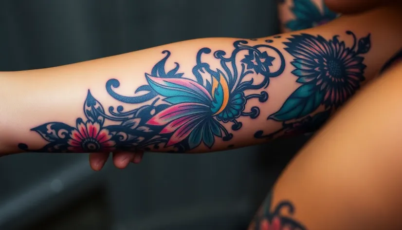 womens forearm tattoos