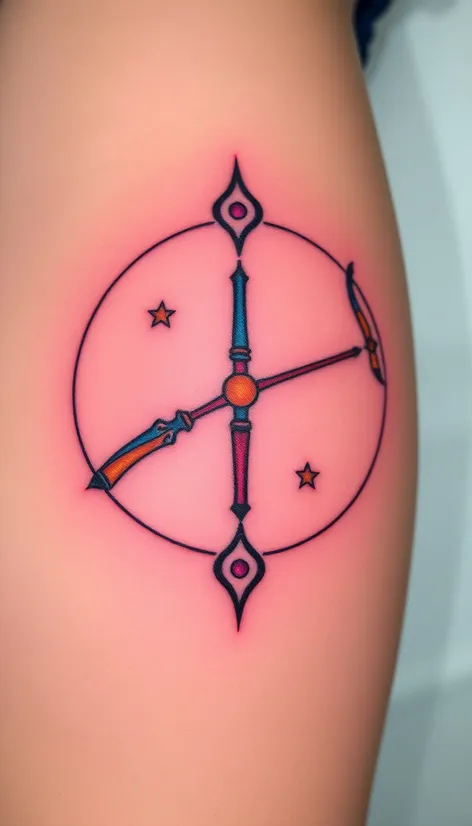 zodiac sagittarius tattoo