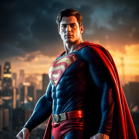 superman holding steel tube