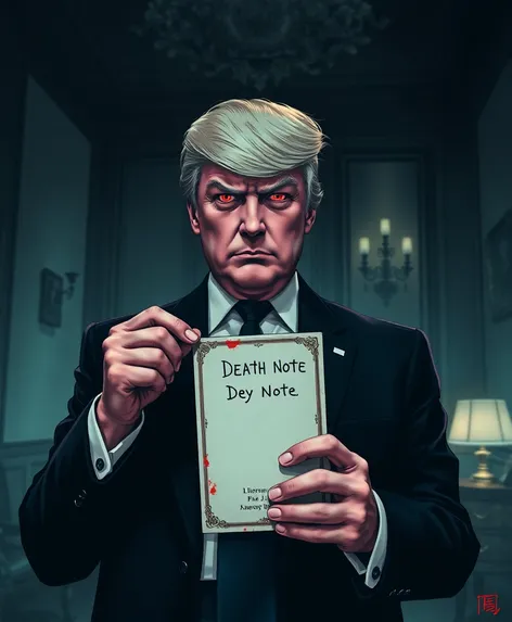 trump death note