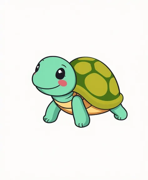 turtle cute drawing