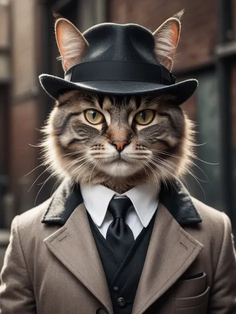 gangster cat