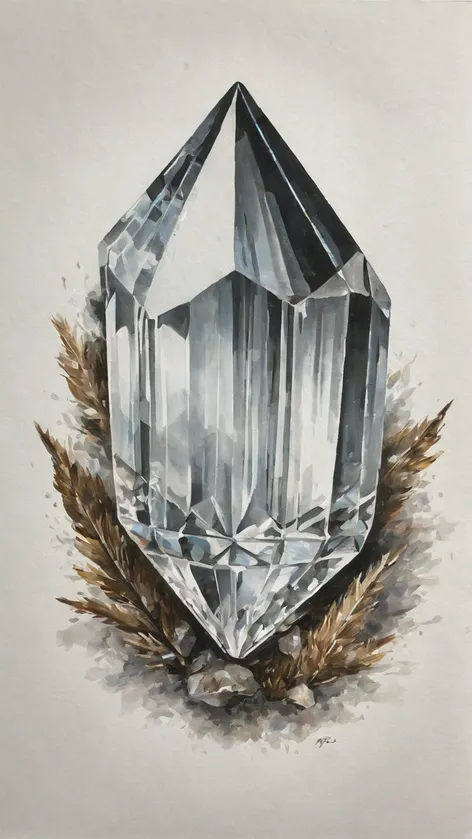 crystal drawing