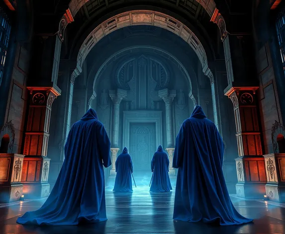 blue jedi robes