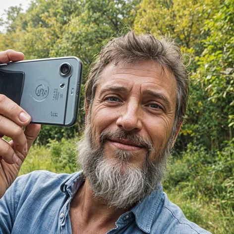 Male selfie age 55