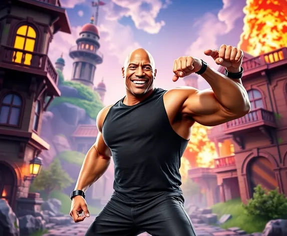 fortnite dwayne johnson