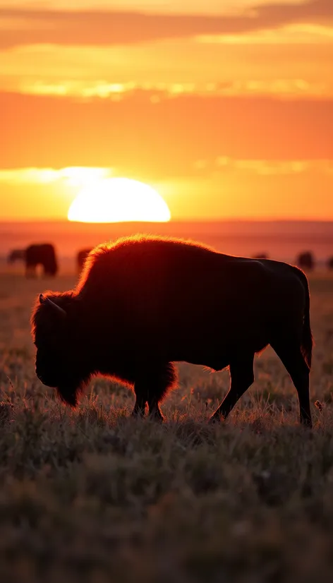 buffalo sunset