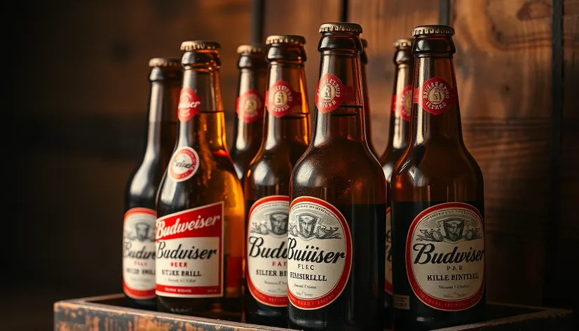 old budweiser bottles value