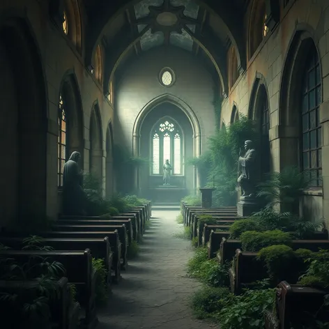 abandoned church