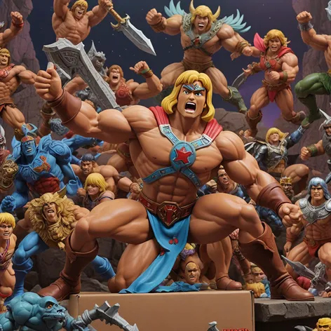 A Heman action figure