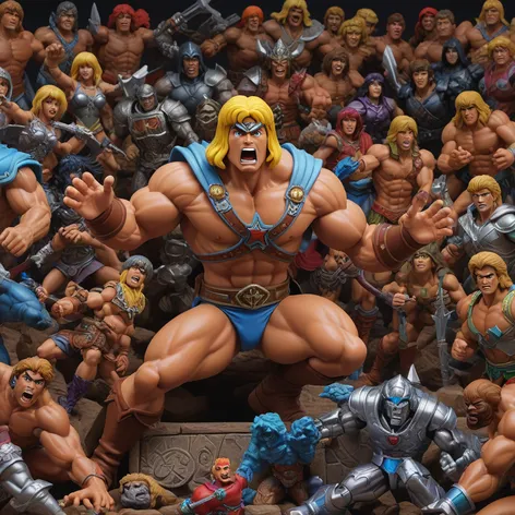 A Heman action figure