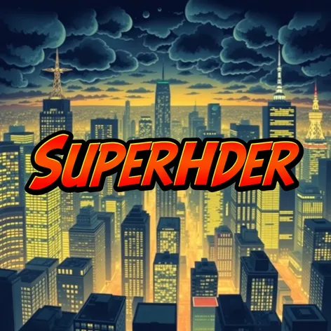 superhero font