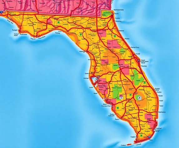 map of north florida