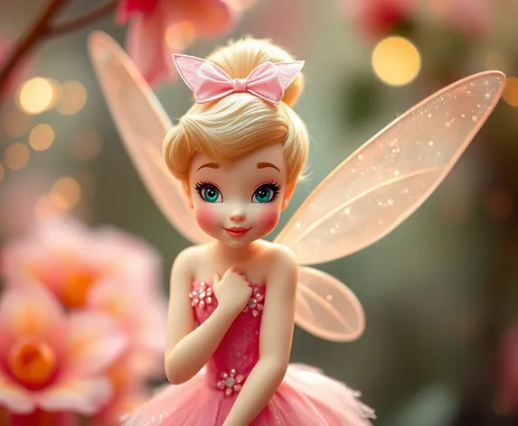 tinkerbell in a pink