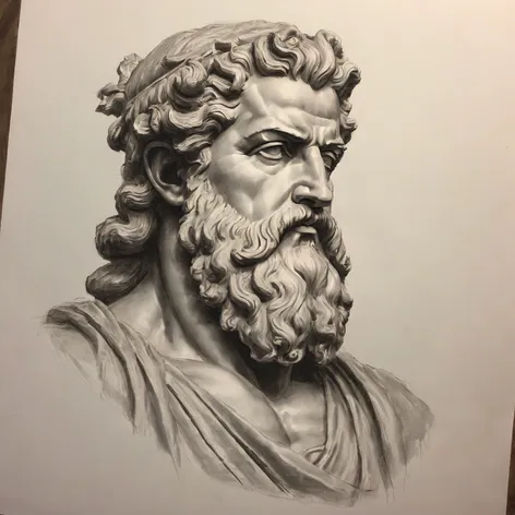 zeus drawing