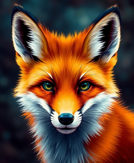 red fox character