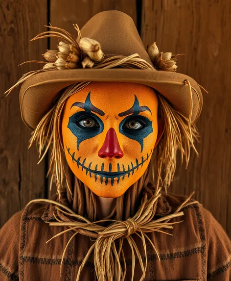 scarecrow face paint