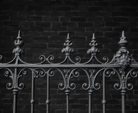 rot iron railing