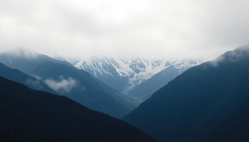 mountain scene nz