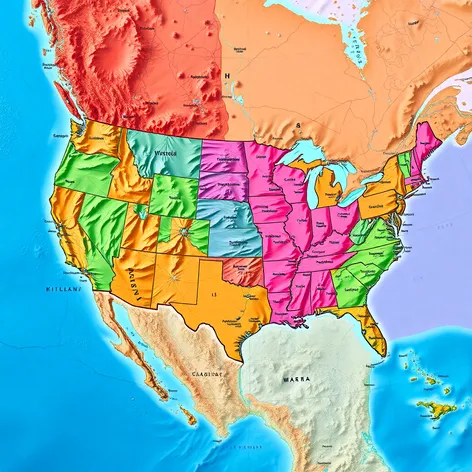 southeast usa map