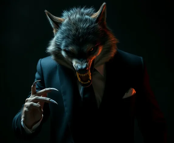 werewolf in a suit