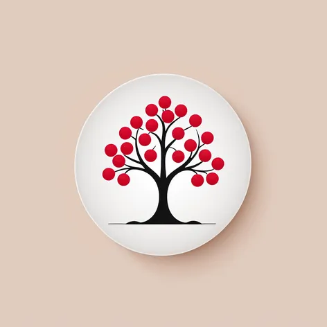 minimalist cherry tree