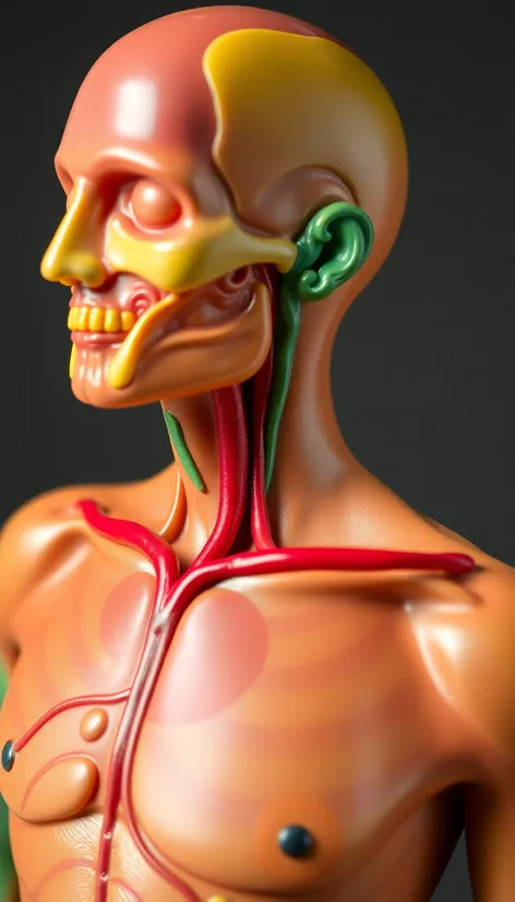 endocrine anatomy model