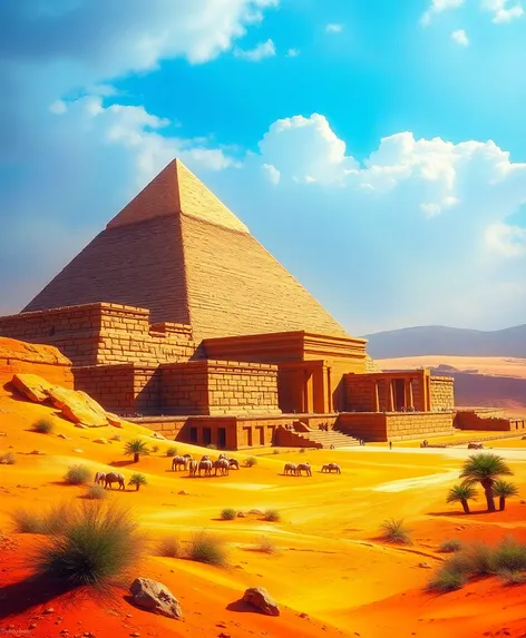 clipart of great pyramid