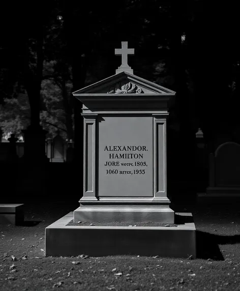 alexander hamilton's grave