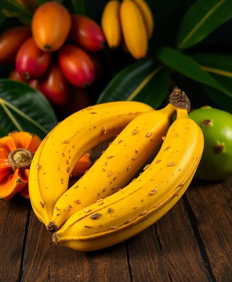 bananas with seeds